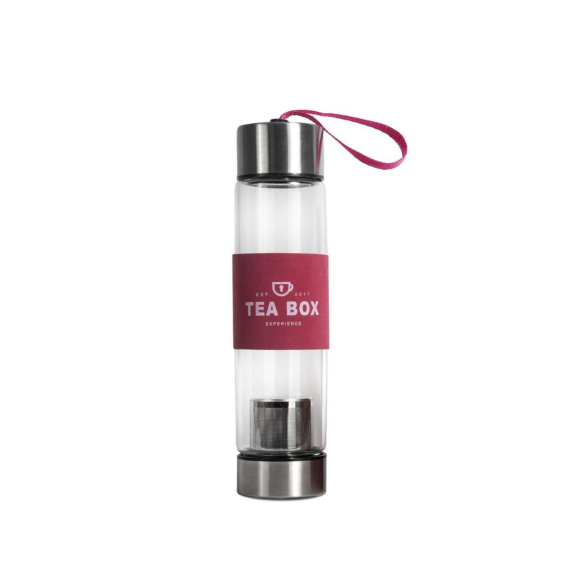 TEA BOX EXPERIENCE - Termo Infusor para Té 450ml Rosado