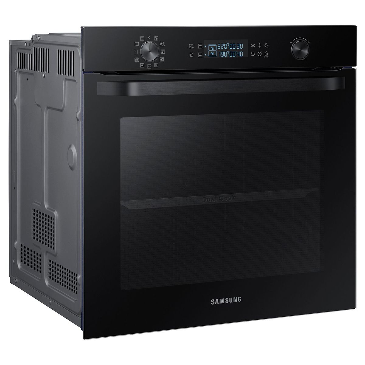 SAMSUNG - Horno Eléctrico Dual Cook, Black 60 cm