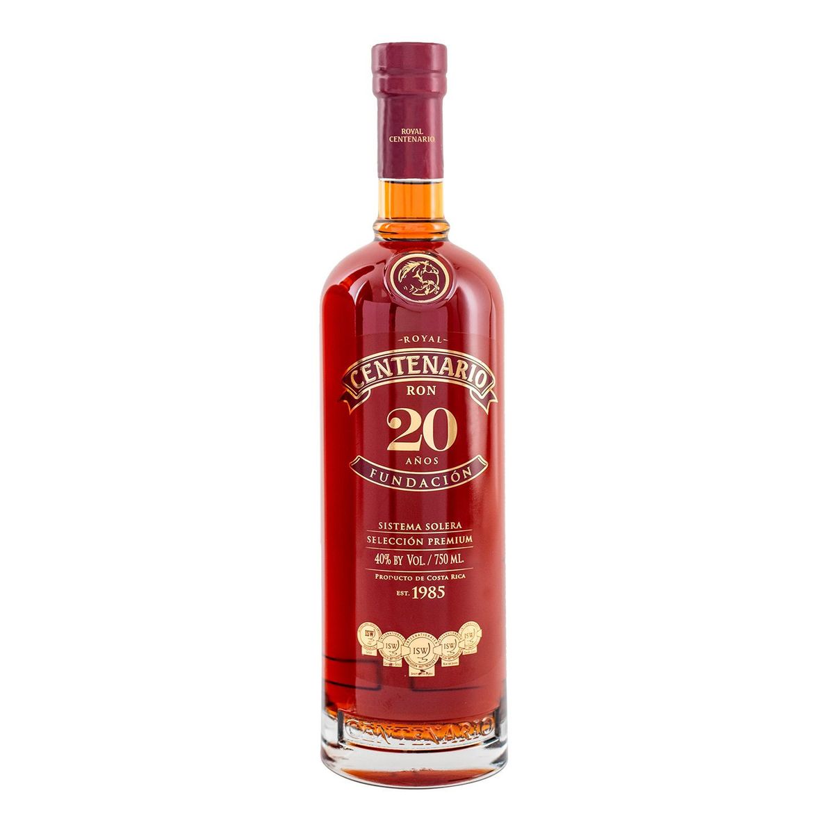 RON CENTENARIO - Ron Centenario 20 Años 750ml