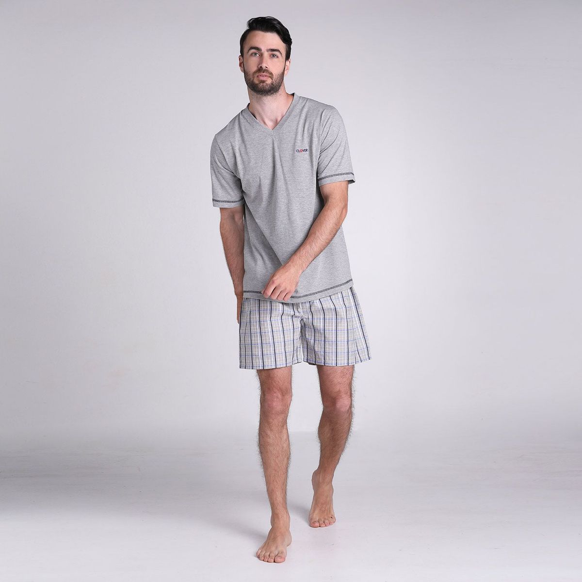 CLOVER - Pijama Corto Hombre