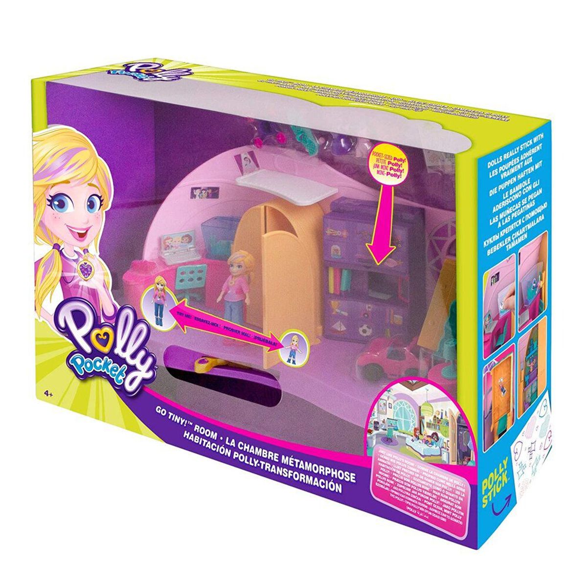 POLLY POCKET - Cuarto Transformable de Polly Pocket