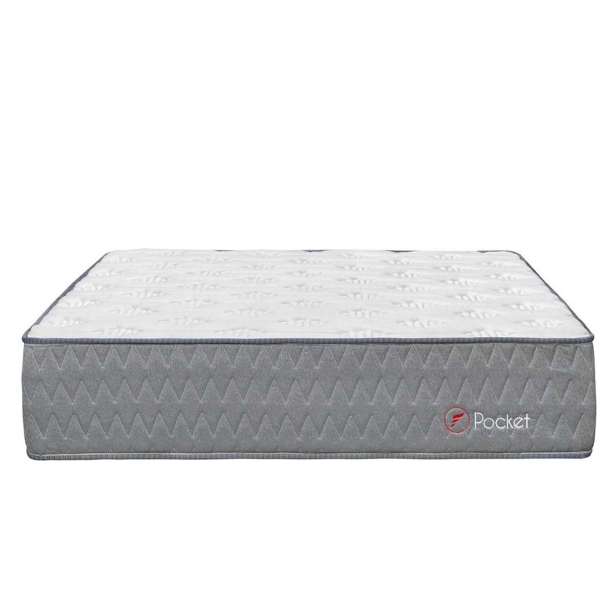 FORLI - Colchón Forli Pocket 2 Plz + 02 Almohadas + 01 Protector Forli