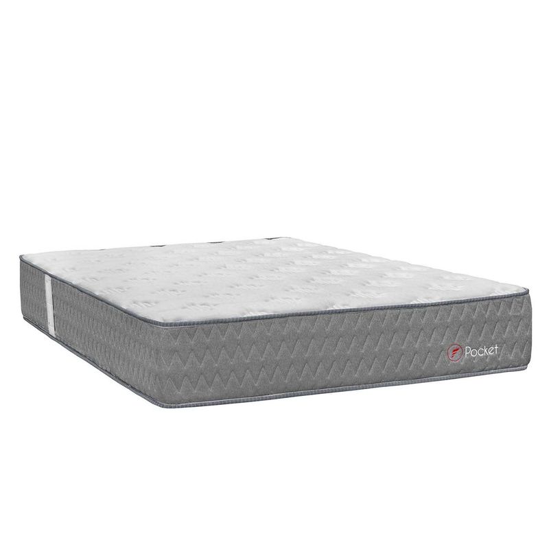 FORLI - Colchón Forli Pocket Queen + 02 Almohadas + 01 Protector Forli