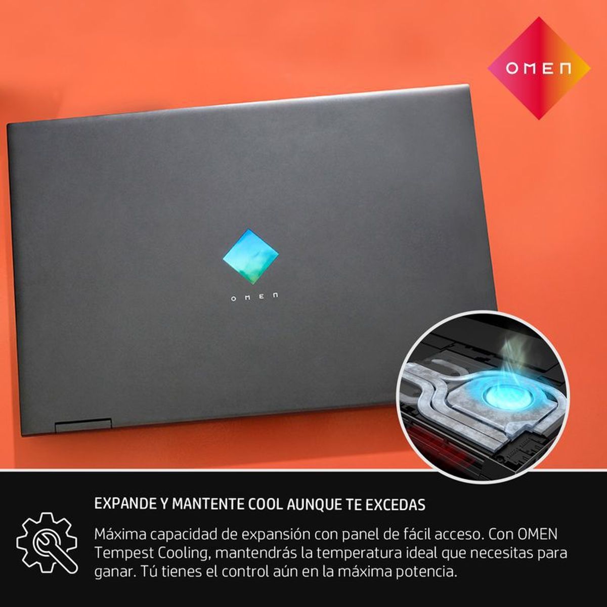 HP - Laptop HP OMEN 15-en0002la AMD Ryzen7 4800H 16GB 512GB SSD 15.6" RTX 2060