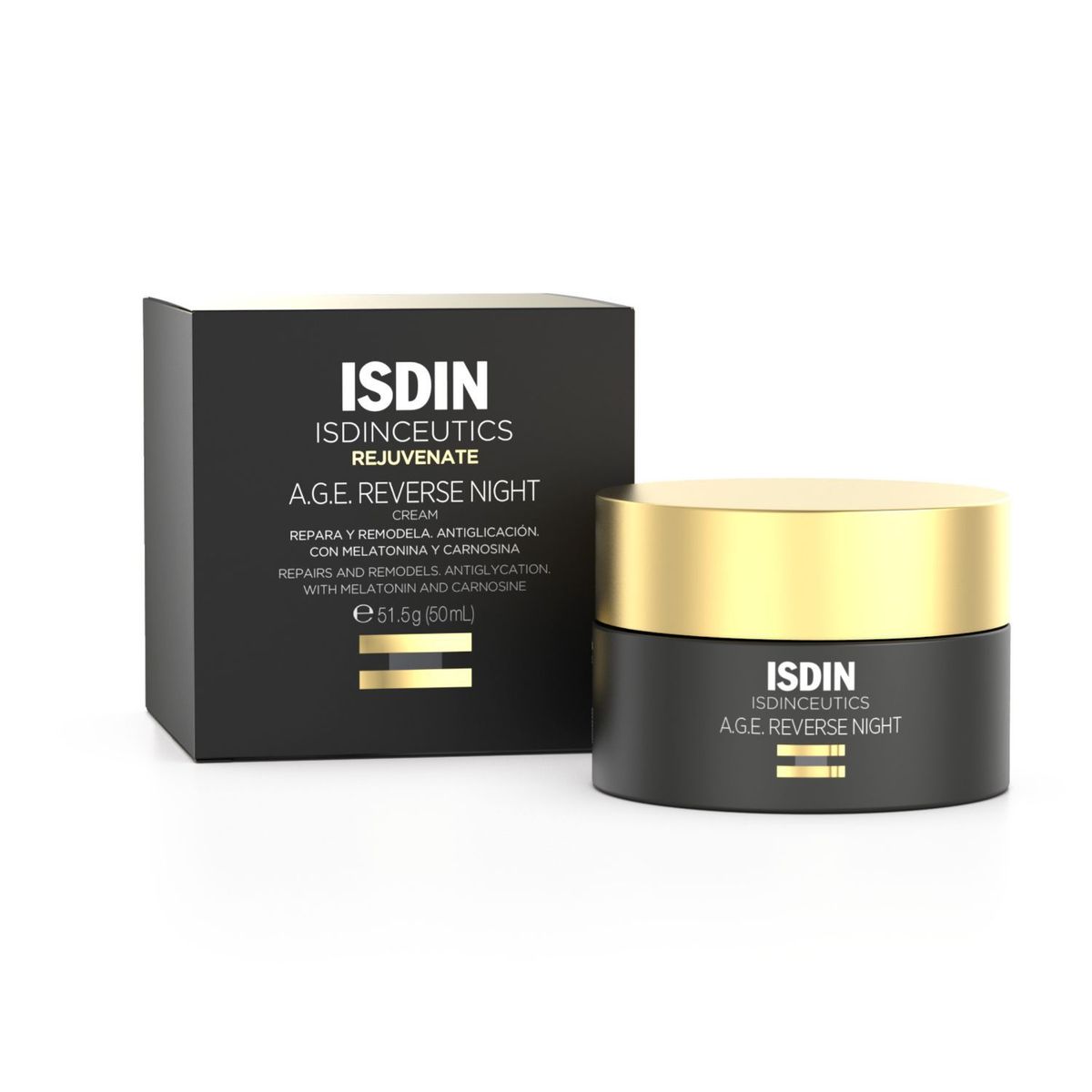 ISDIN - ISDIN Isdinceutics A.G.E. Reverse Night - Crema antiedad de noche con triple acción
