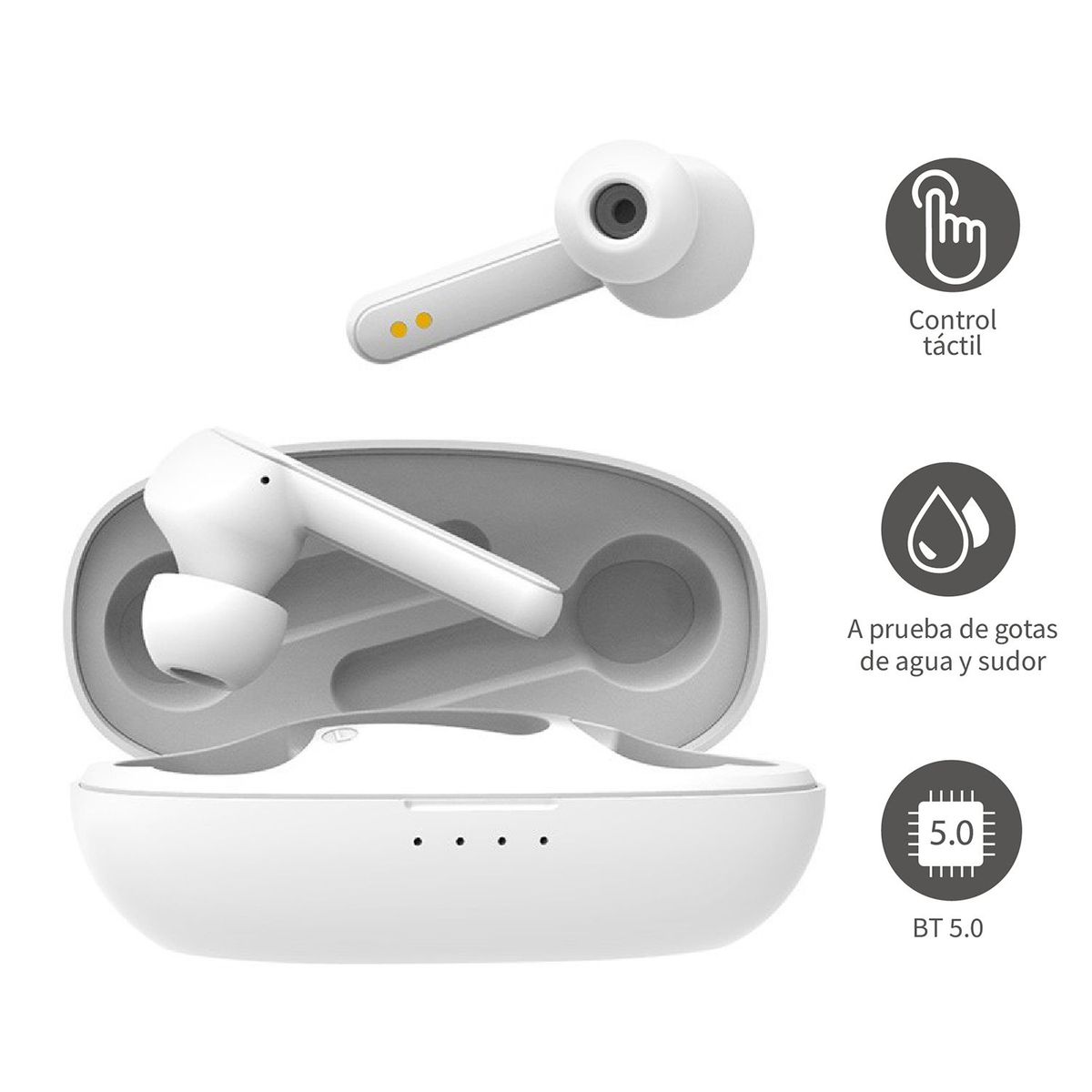 KUZLER - Audífonos True Wireless Bluetooth 5.0 Dustan-001