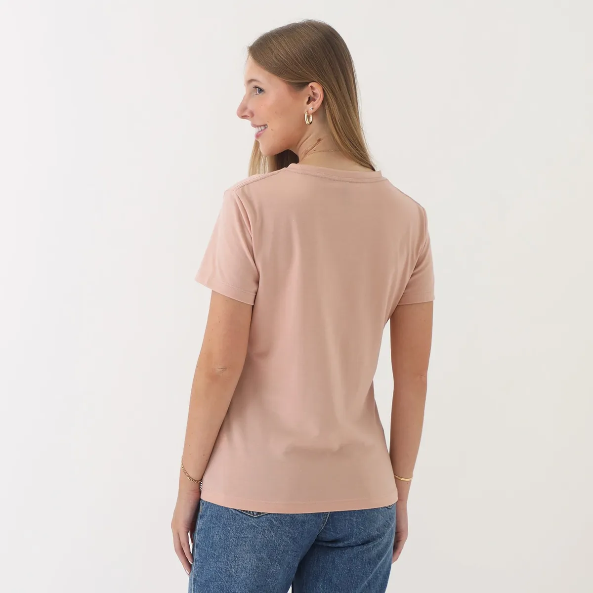 AMERICAN ABBEY - Polo Manga Corta Algodón Mujer American Abbey