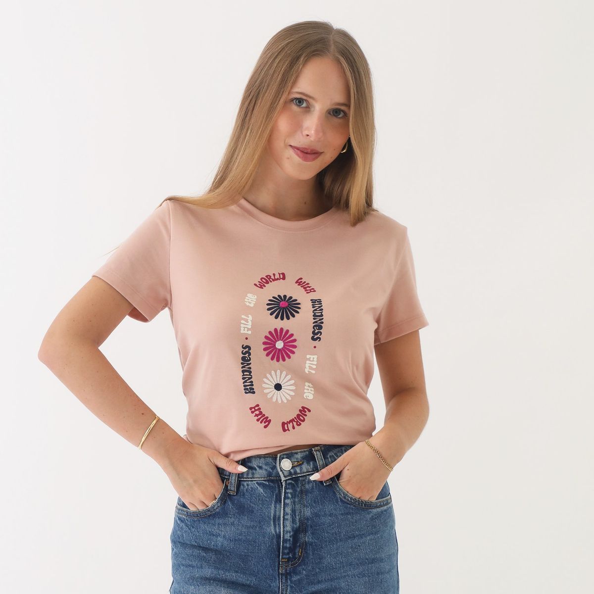 AMERICAN ABBEY - Polo Manga Corta Algodón Mujer American Abbey