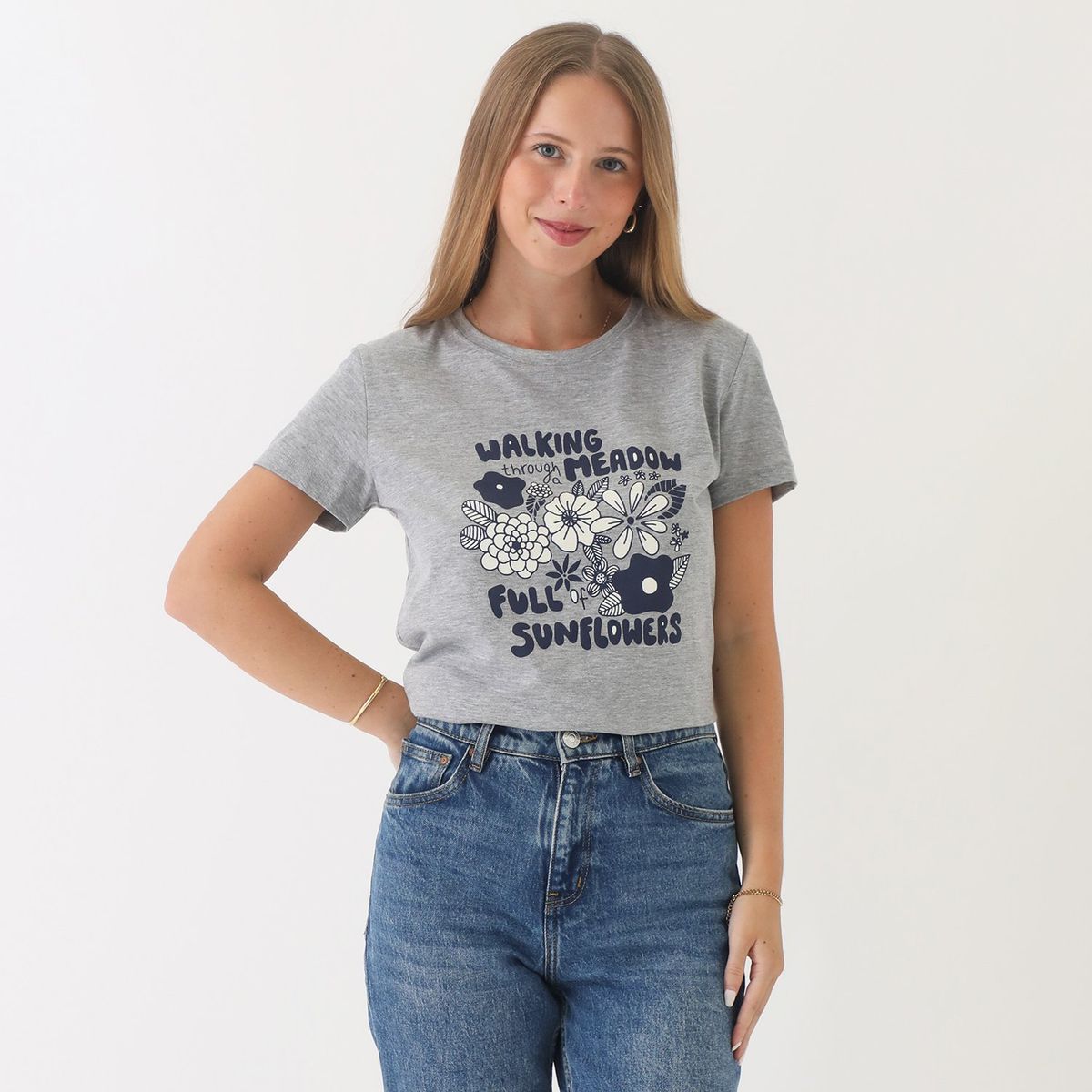 AMERICAN ABBEY - Polo Manga Corta Algodón Mujer American Abbey