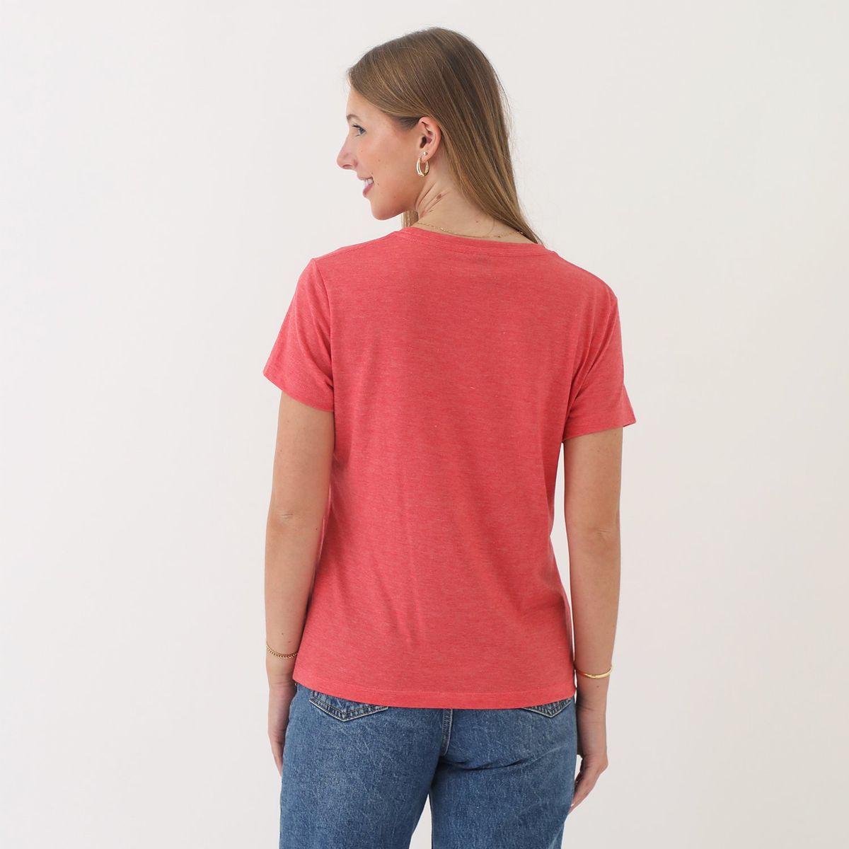 AMERICAN ABBEY - Polo Manga Corta Algodón Mujer American Abbey