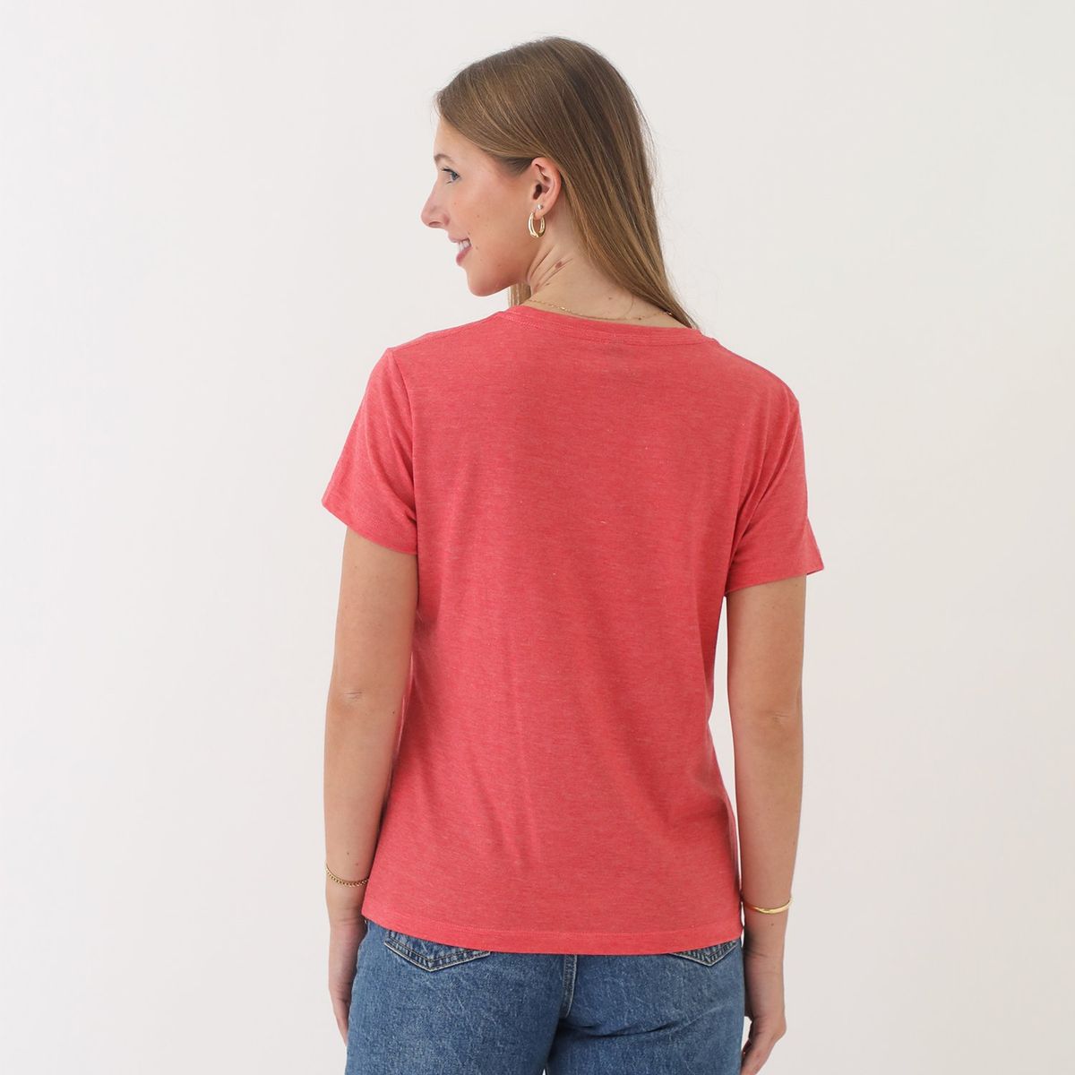 AMERICAN ABBEY - Polo Manga Corta Algodón Mujer American Abbey