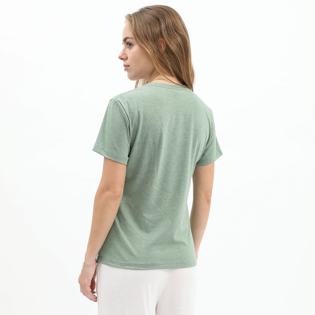 AMERICAN ABBEY - Polo Manga Corta Algodón Mujer American Abbey