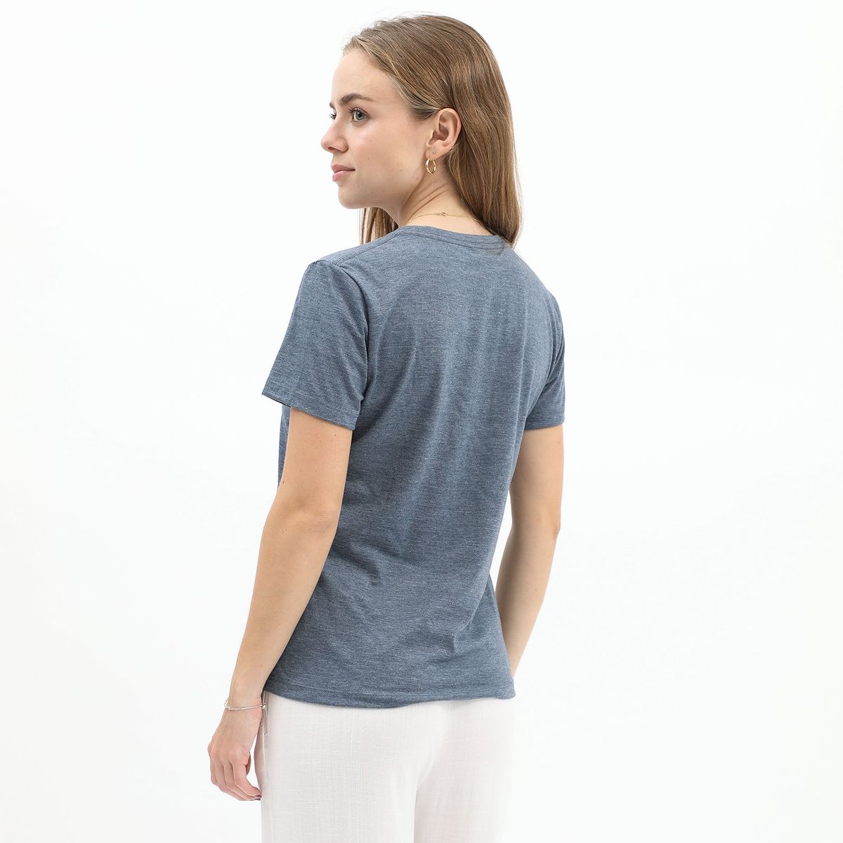 AMERICAN ABBEY - Polo Manga Corta Algodón Mujer American Abbey