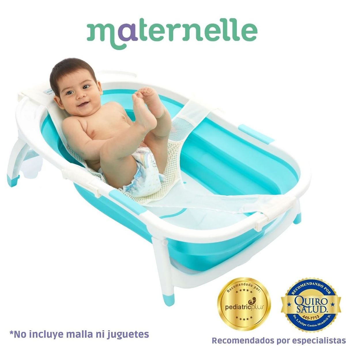 MATERNELLE - Bañera Bebe Plegable