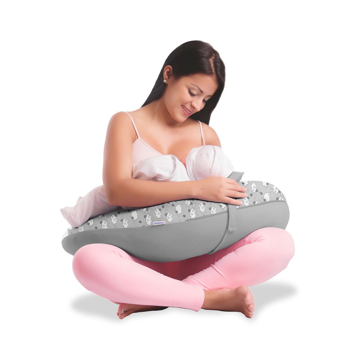 MONCHITOS - Almohada de Lactancia Pre y Post Natal Xtraconfort Bummer Pillow