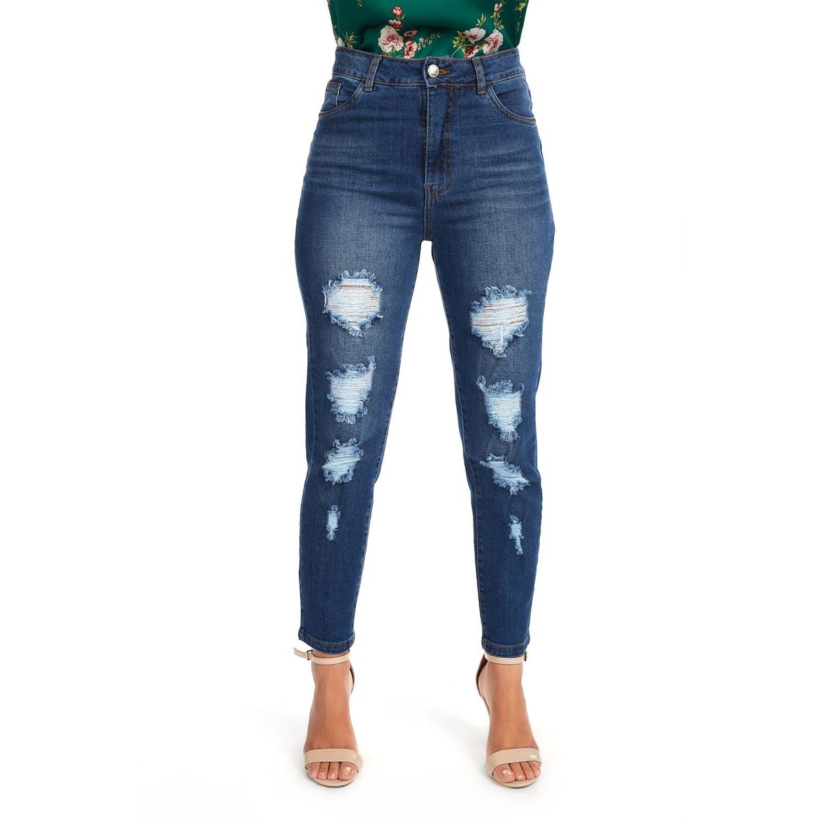 VRP BY VIVIANA RIVAS PLATA - Pantalón Jean Mujer Vrp By Viviana Rivas Plata