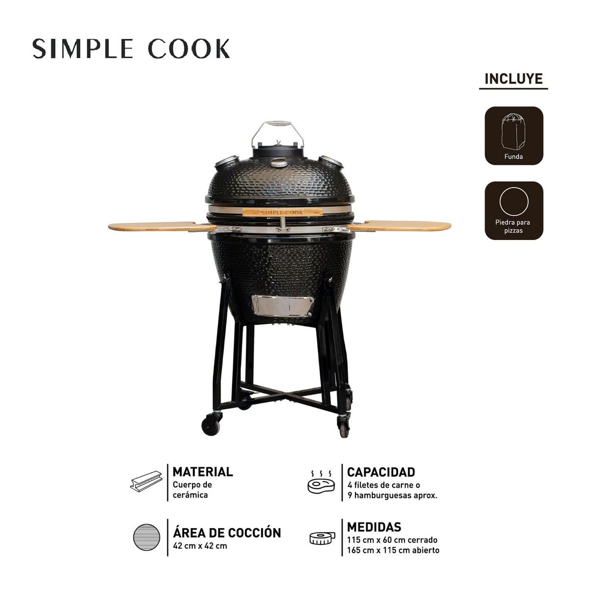 SIMPLE COOK - Parrilla Kamado Tokio