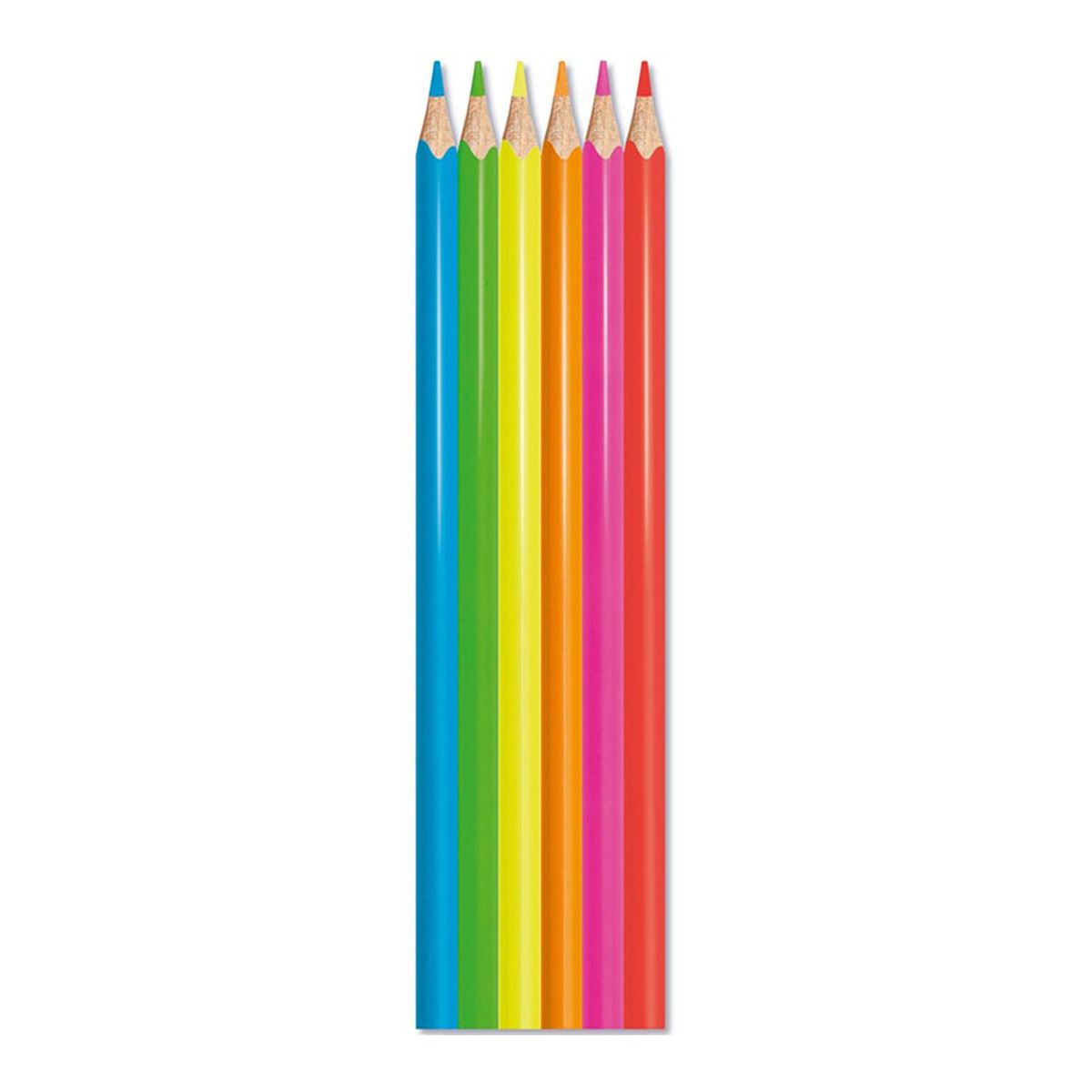 MAPED - Lápices De Colores Color Peps Fluo X6 