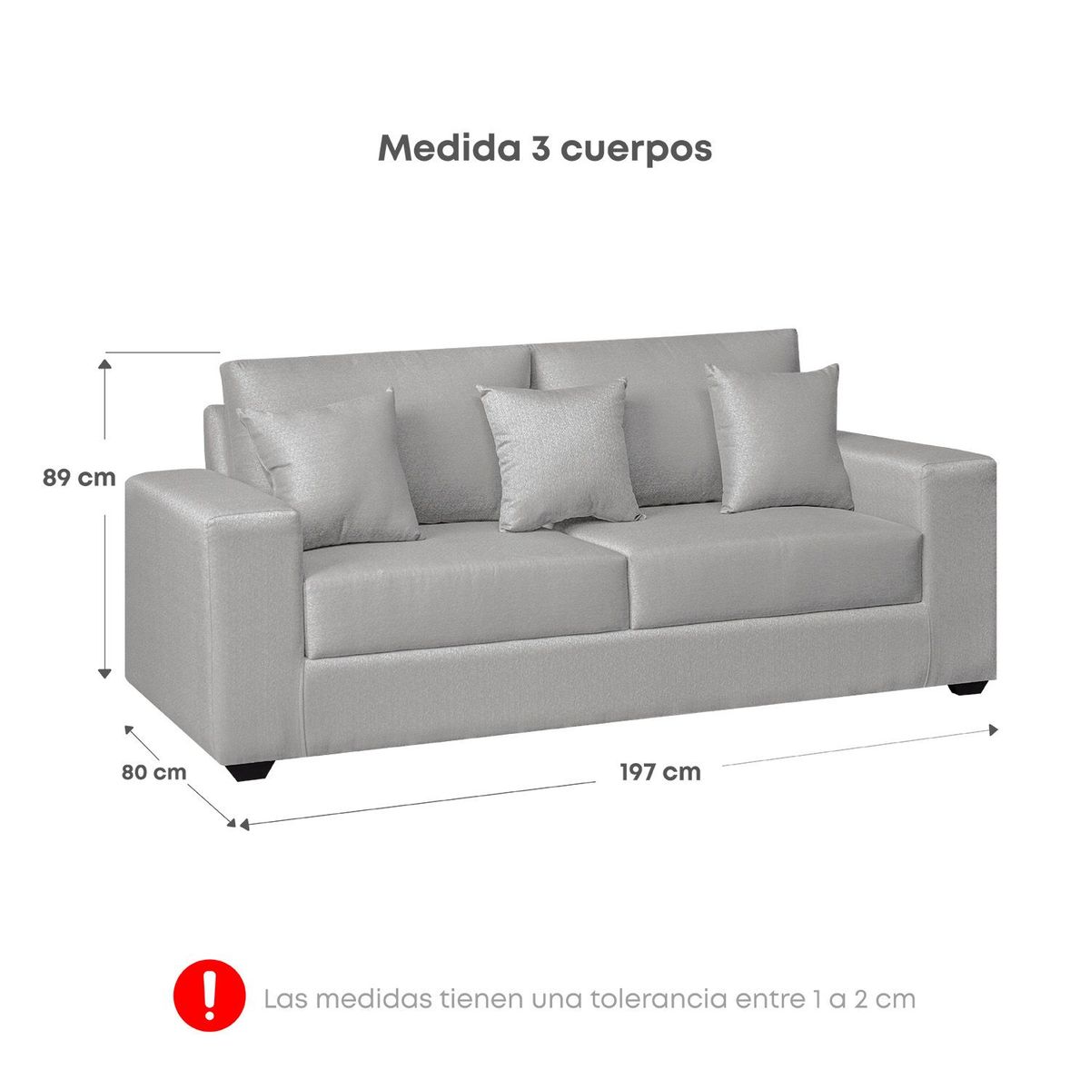 FORLI - Juego de Sala Spring 3-2 Cuerpos