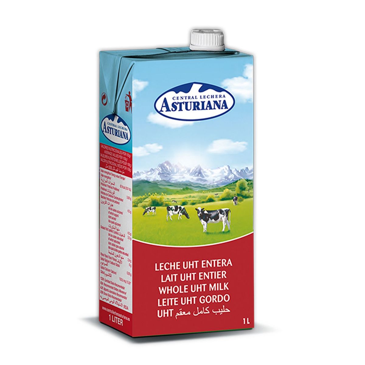 ASTURIANA - Leche Uht Entera Asturiana 1lt