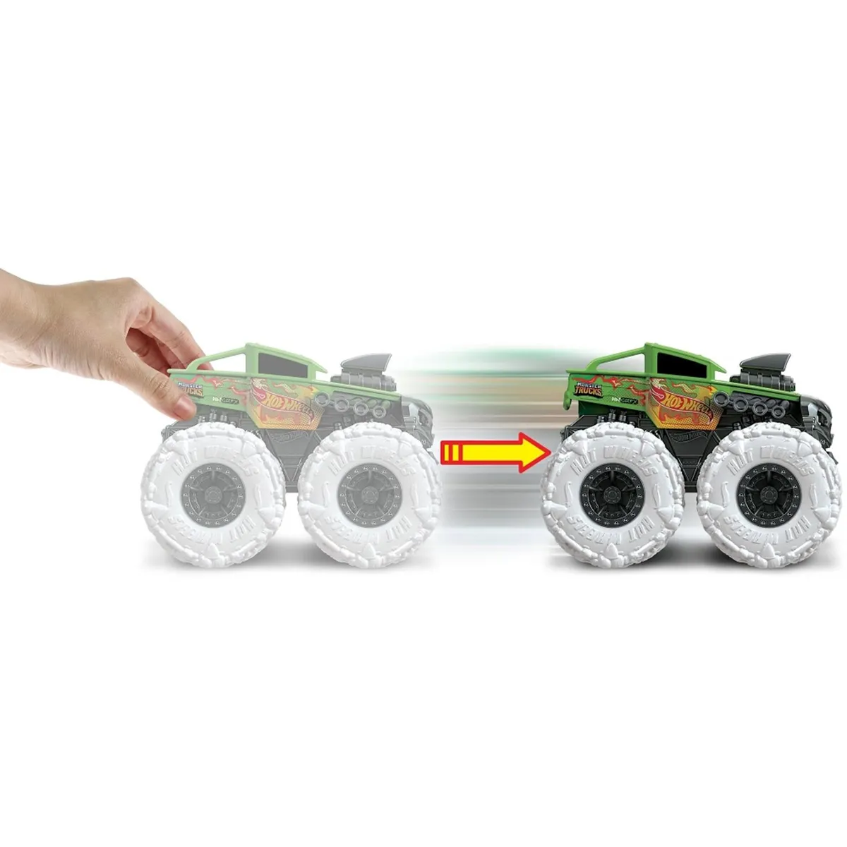 HOT WHEELS - Carro Hot Wheels Monster Trucks 1:43 Llantas Todo Terreno Surtido