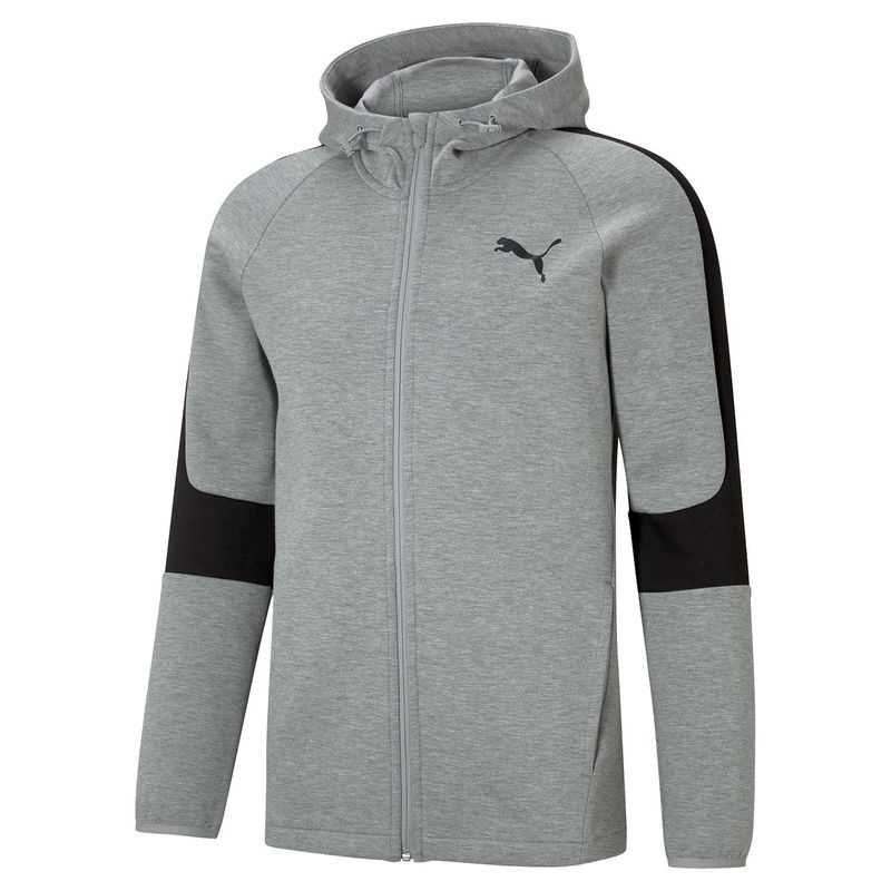 PUMA - Casaca Deportiva Evostripe Core Fz Hoodie