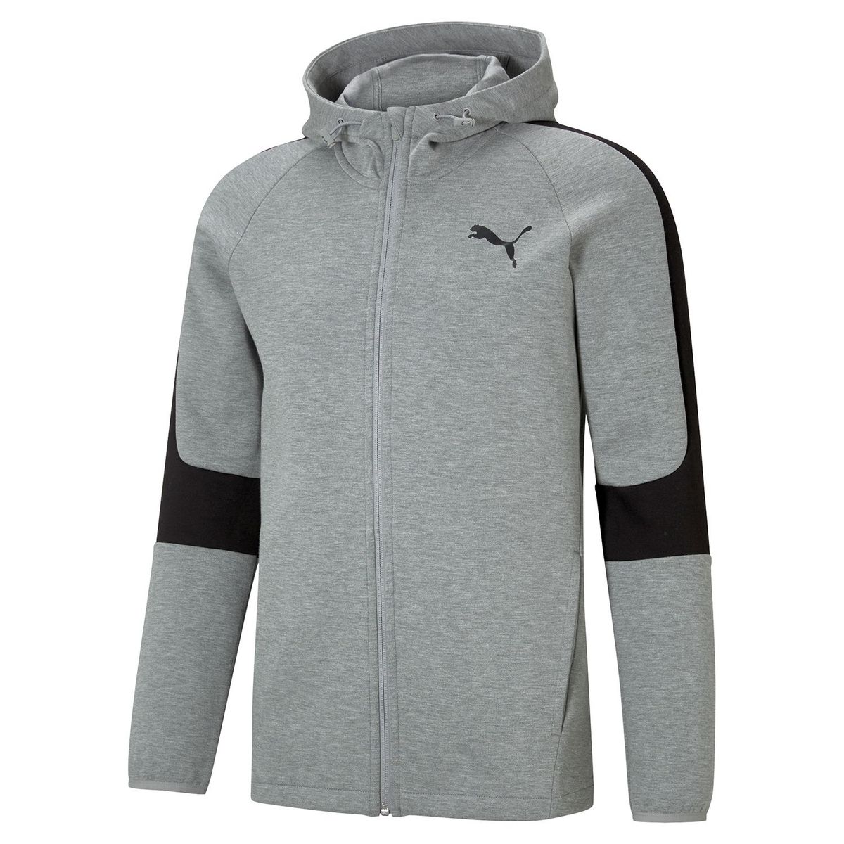 PUMA - Casaca Deportiva Evostripe Core Fz Hoodie