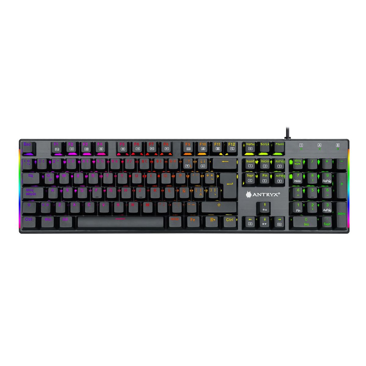 ANTRYX - Teclado Mecanico Mk850 Brown Switch 