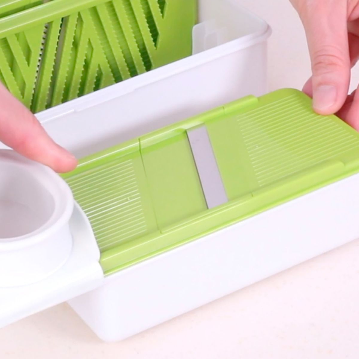 KONSTAR - Rebanadora de Caja Multiusos 6 en 1