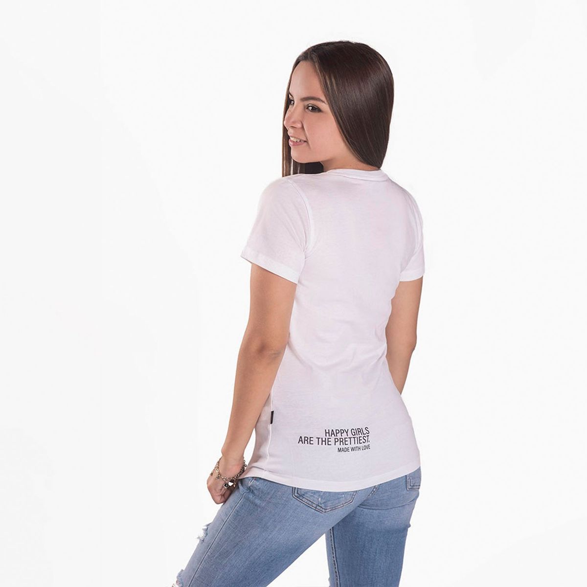 GENERICO - Polo Manga Corta Mujer Blanco Modos