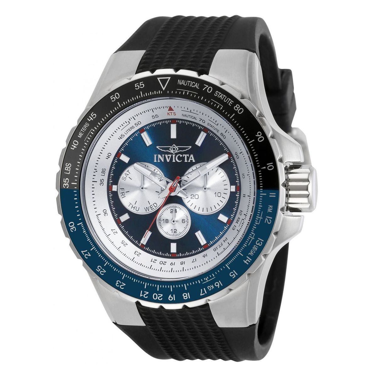INVICTA - Reloj Invicta Aviator 32916 Hombre Plateado Quartz