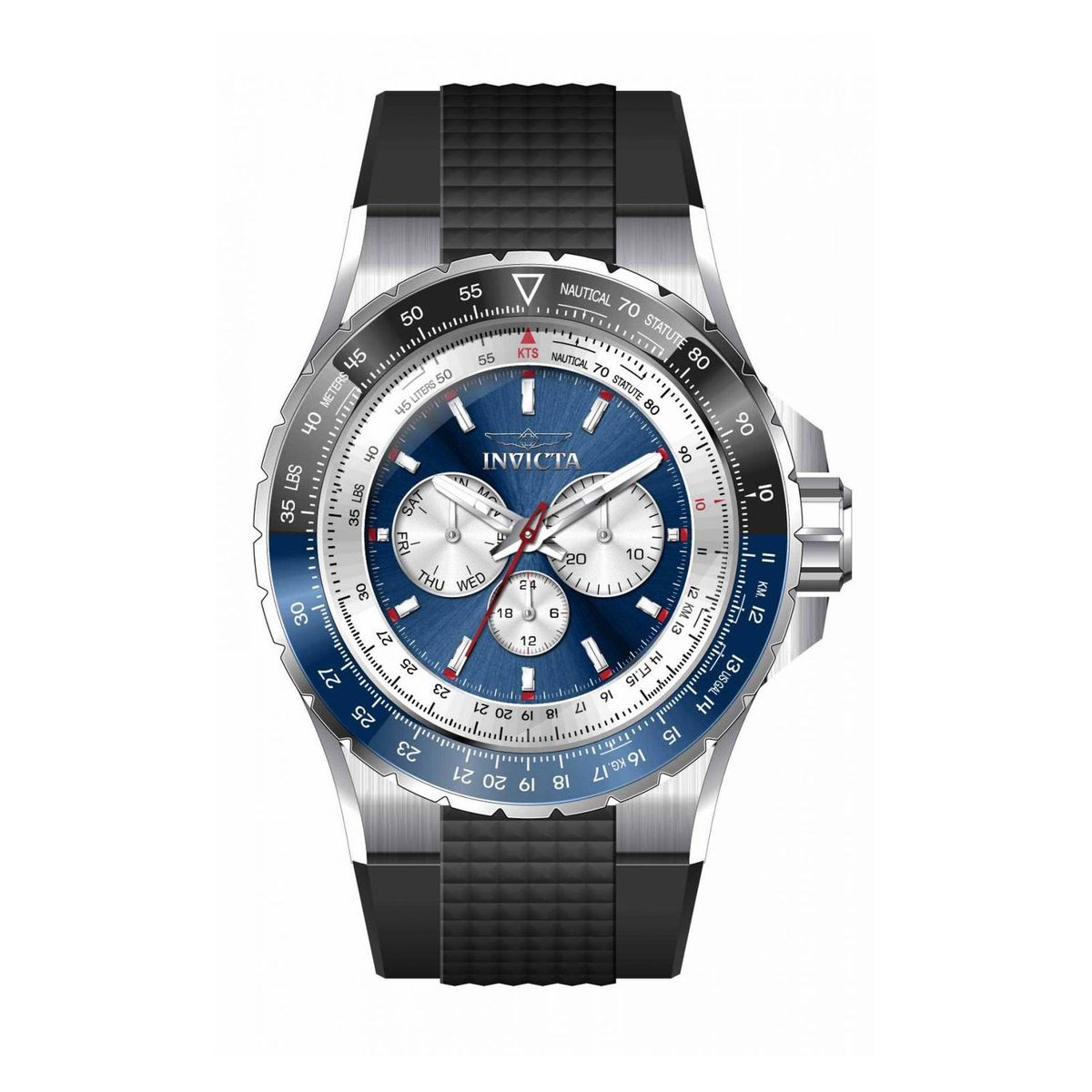 INVICTA - Reloj Invicta Aviator 32916 Hombre Plateado Quartz