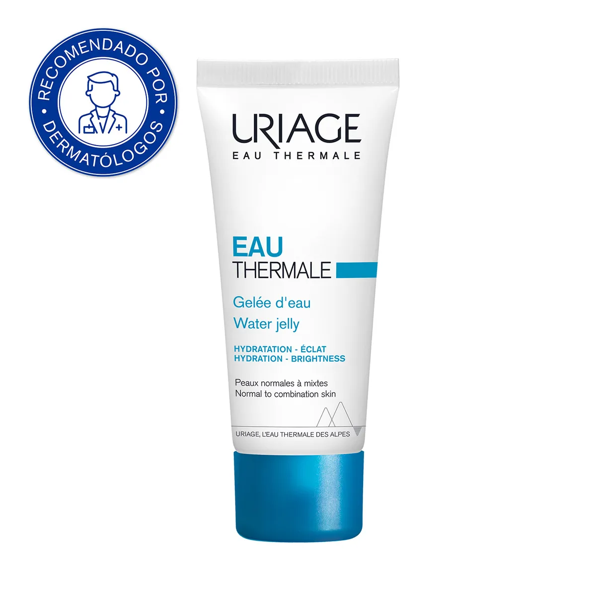 URIAGE - Uriage EAU Thermale Gel de Agua 40 ml - Gel hidratante para pieles mixtas a grasas