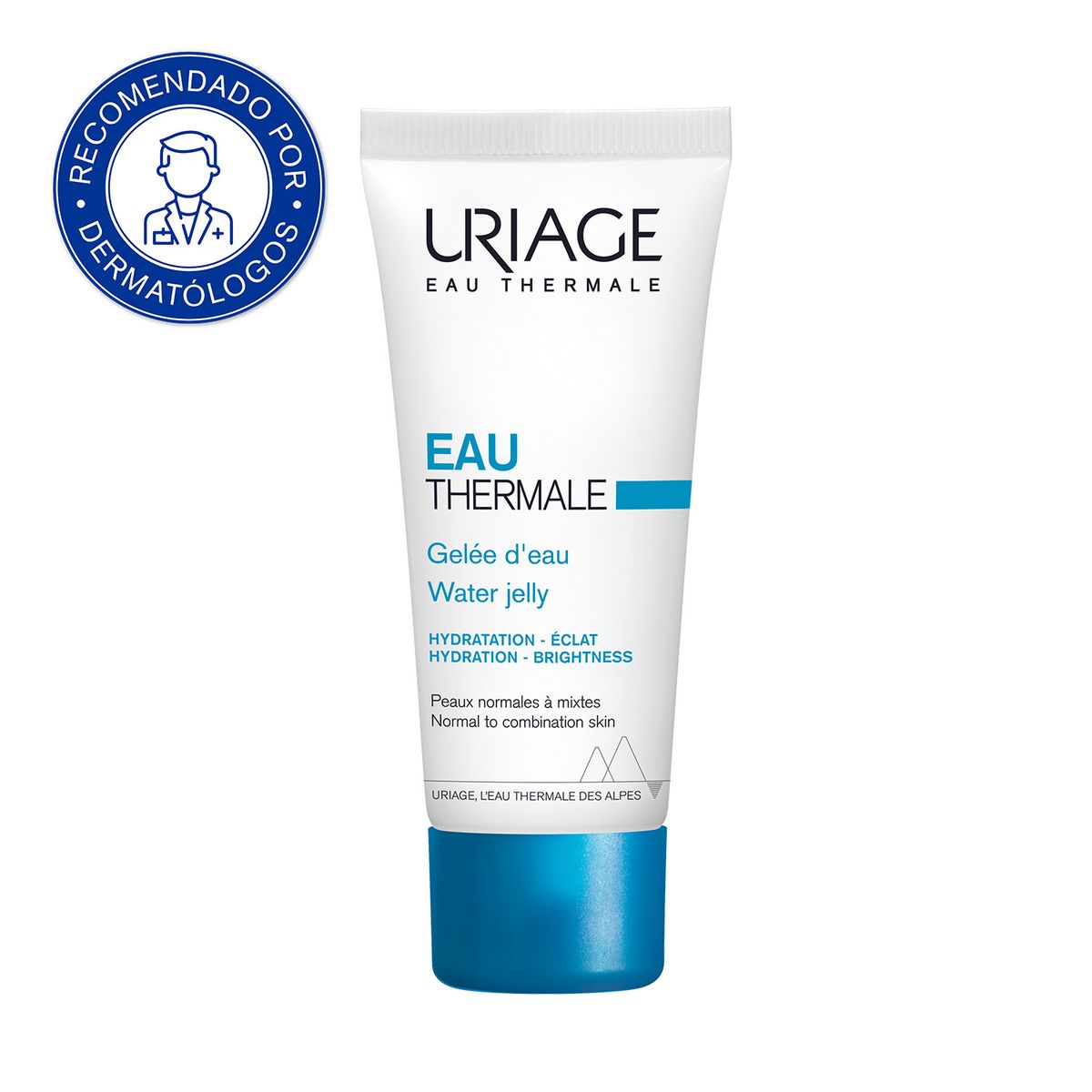 URIAGE - Uriage EAU Thermale Gel de Agua 40 ml - Gel hidratante para pieles mixtas a grasas