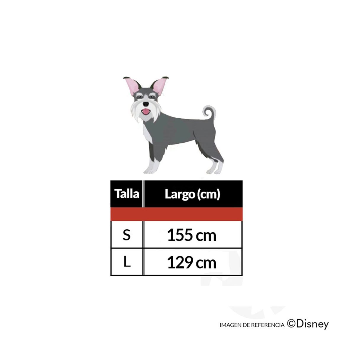 DISNEY - Correa para Perros Disney Stitch Gris
