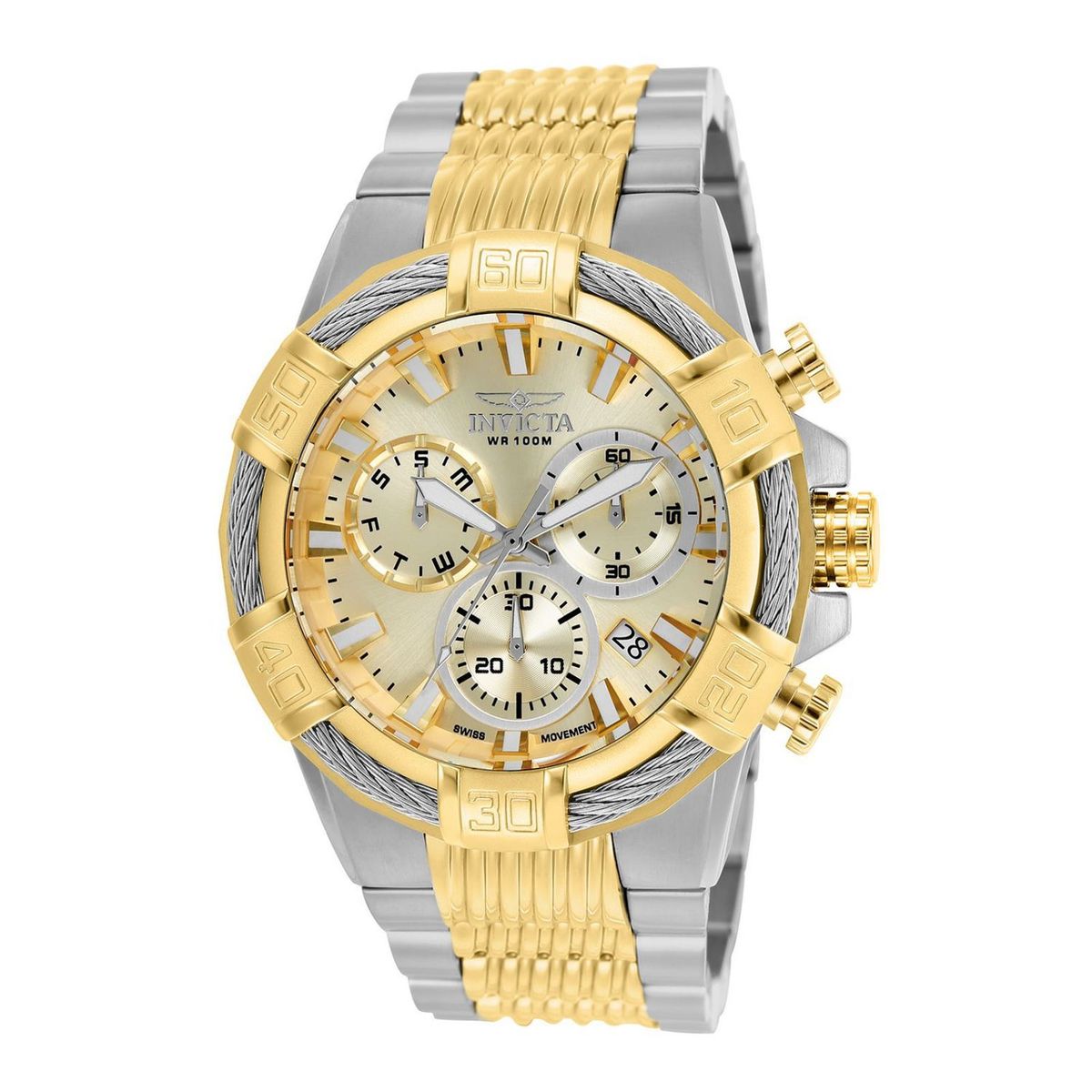 INVICTA - Reloj Invicta 25864 Hombre Plateado Quartz