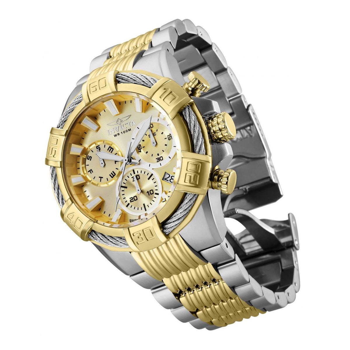 INVICTA - Reloj Invicta 25864 Hombre Plateado Quartz