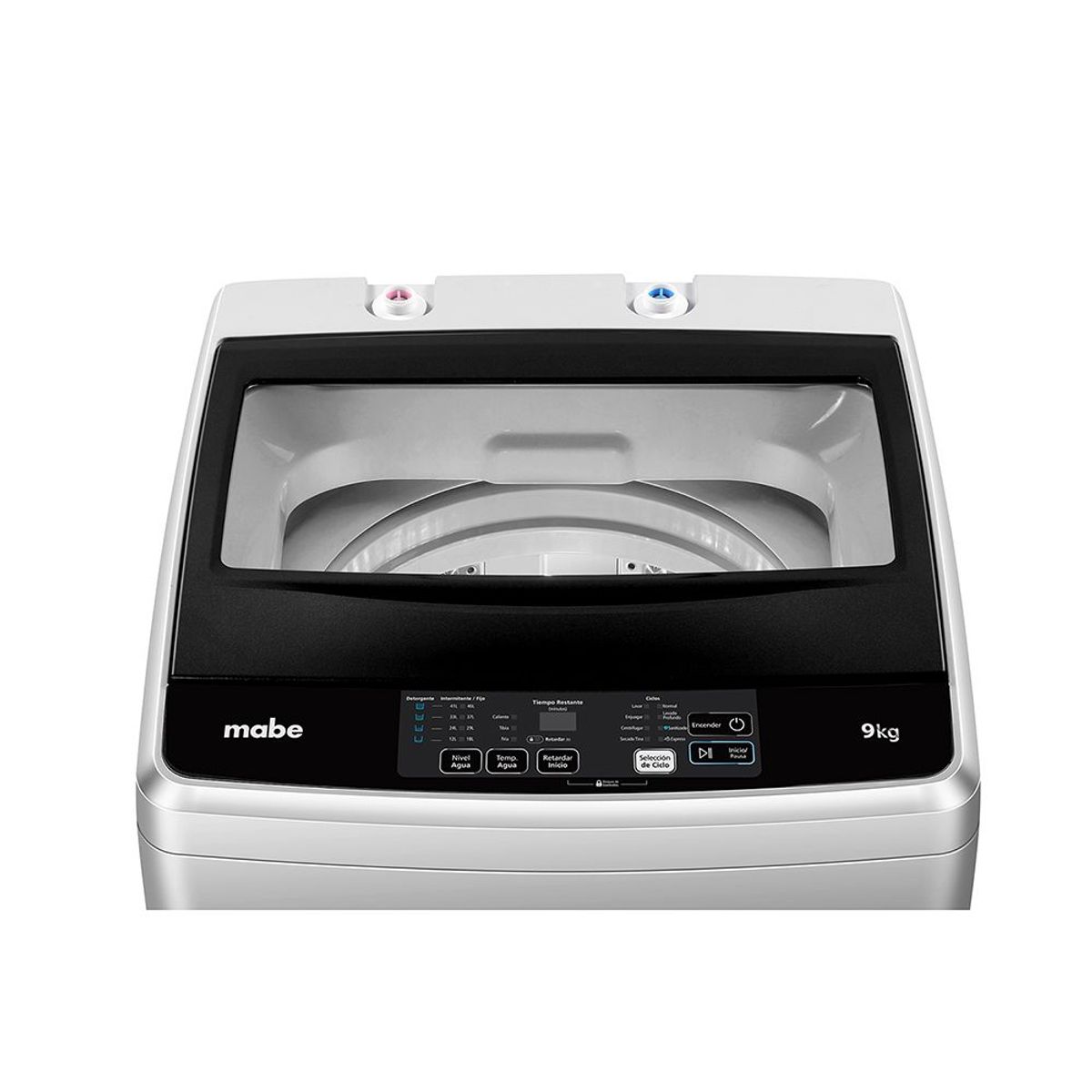 MABE - Lavadora Mabe 9kg LMAP9020WGBB0 Silver