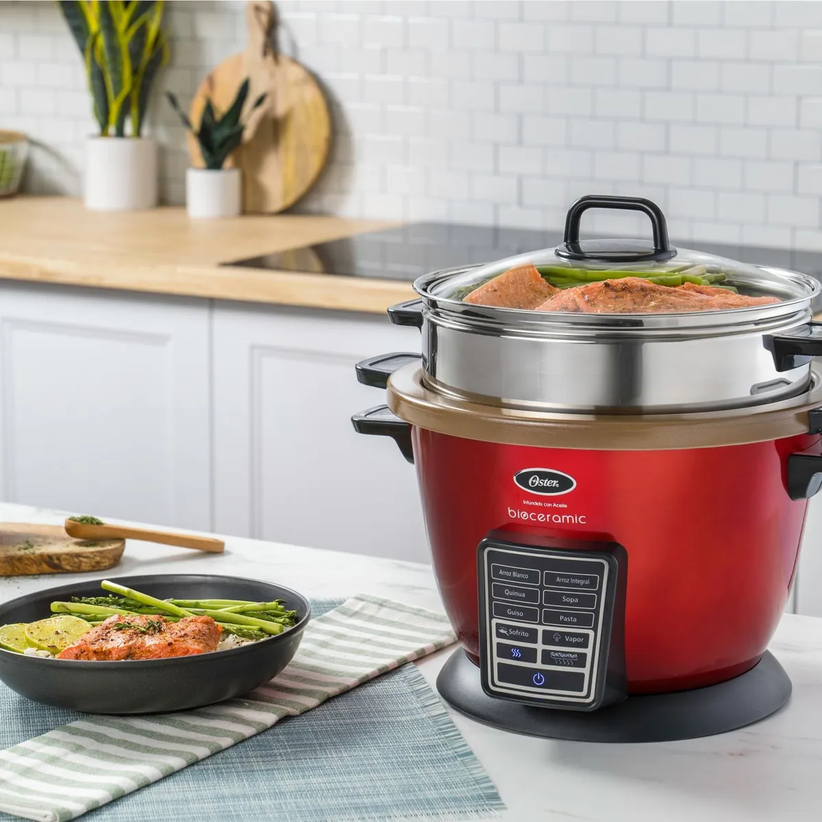 OSTER - Arrocera Oster 2.2 Lt Multifunción Bioceramic