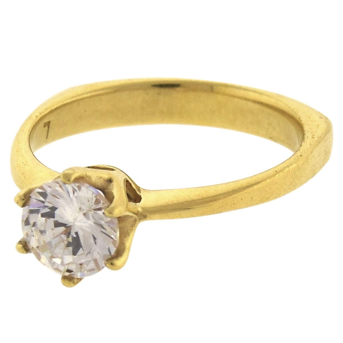MAISHA - Anillo de compromiso Bridal Rise con Zircon Bañado en Oro