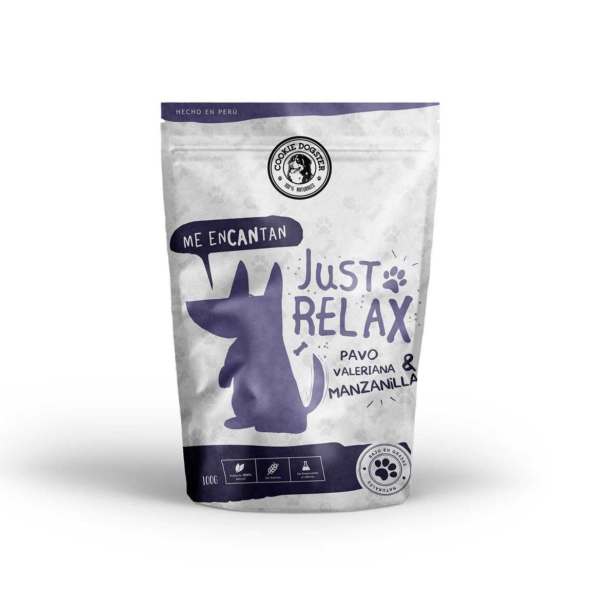 COOKIE DOGSTER - Snacks Para Perros Just Relax 100gr