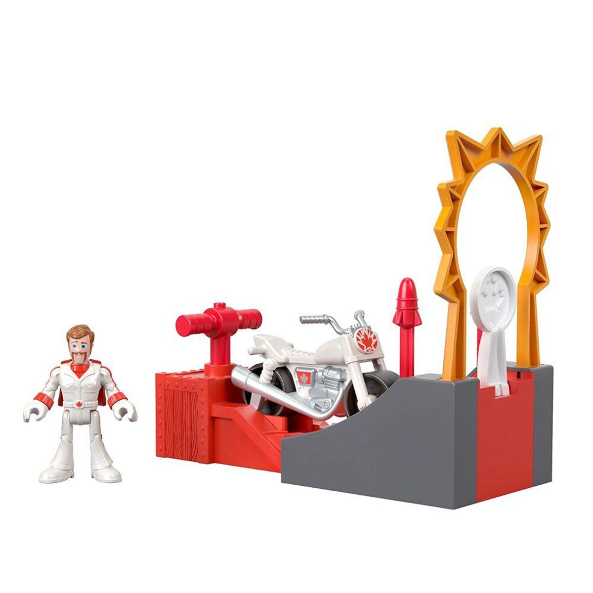DISNEY - Imaginext Set de Acrobacias de Duke Caboom