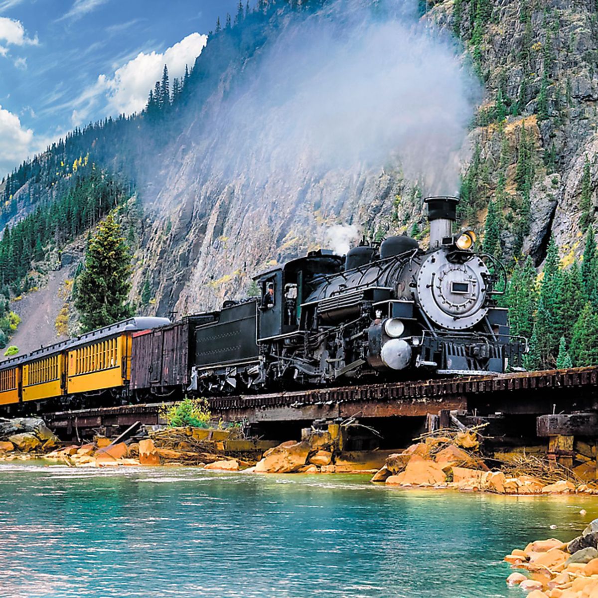 TREFL - Rompecabezas 500 Pzas Tren