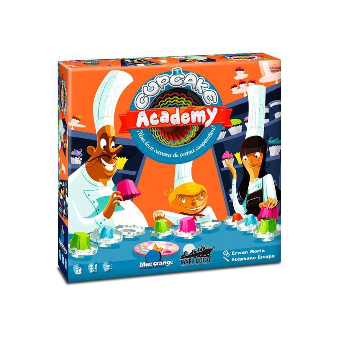 MAR LUDICO - Juego de Mesa Cupcake Academy Mar Ludico