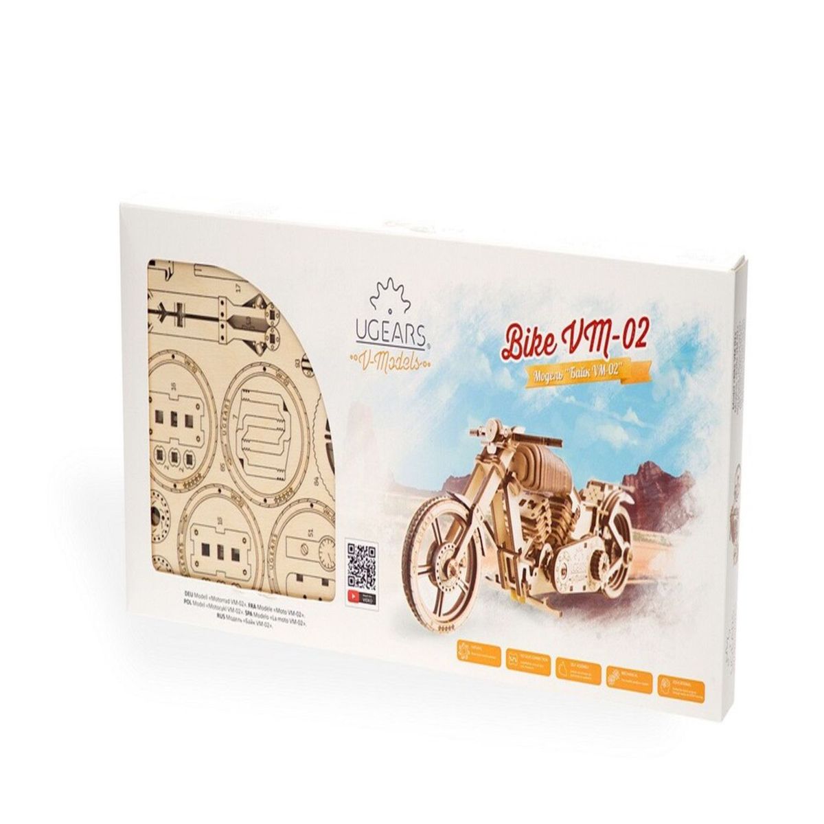UGEARS - Bicicleta VM-02