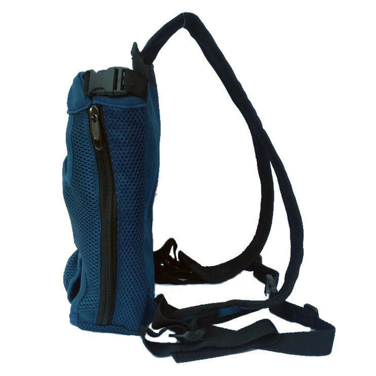 WOOF AND LOVE - Canguro Transportador de Mascotas - Azul Marino S