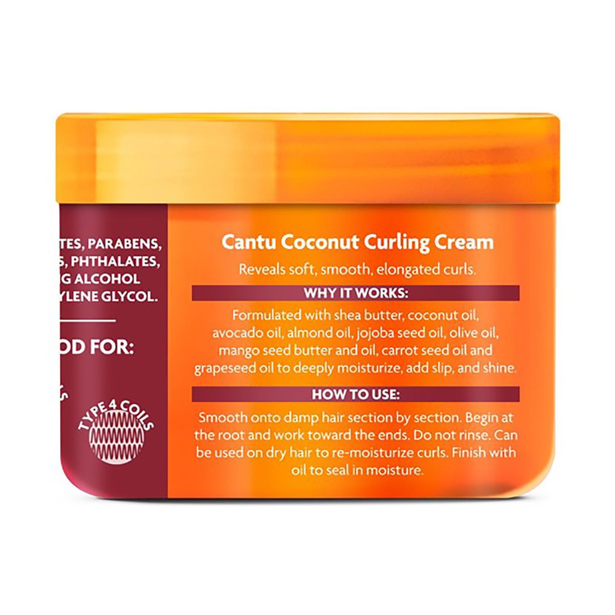 CANTU - Crema de Coco para Rizos