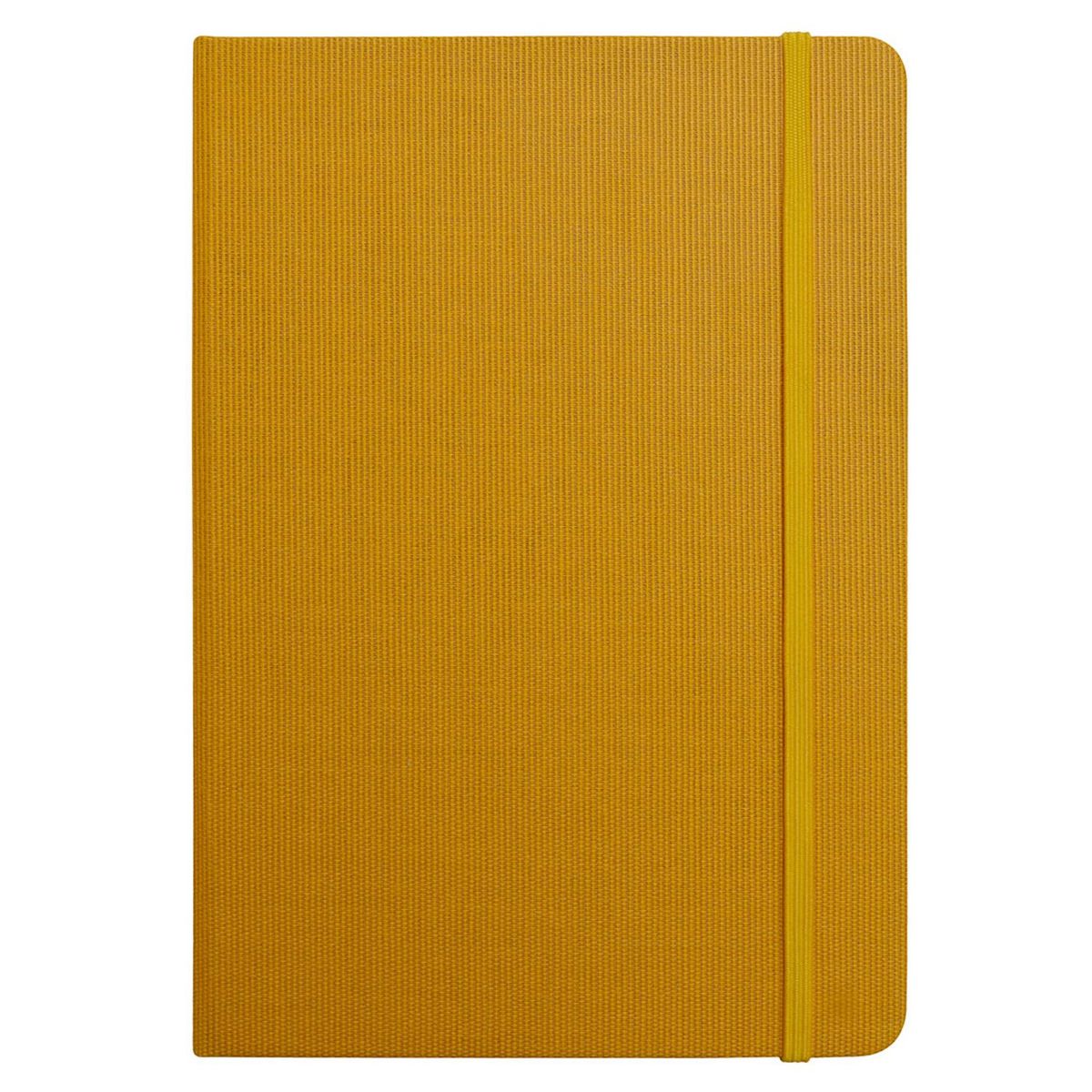 MOUSTACHINE - Libreta Classic Mediano Cuadriculado Amarillo