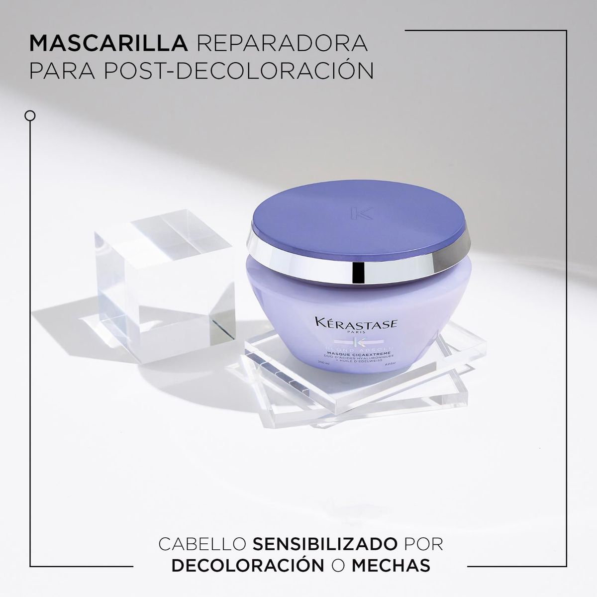 KERASTASE - Mascarilla Capilar Intensa Post-Decoloración Para Cabello Sensibilizado Masque Extreme 200Ml