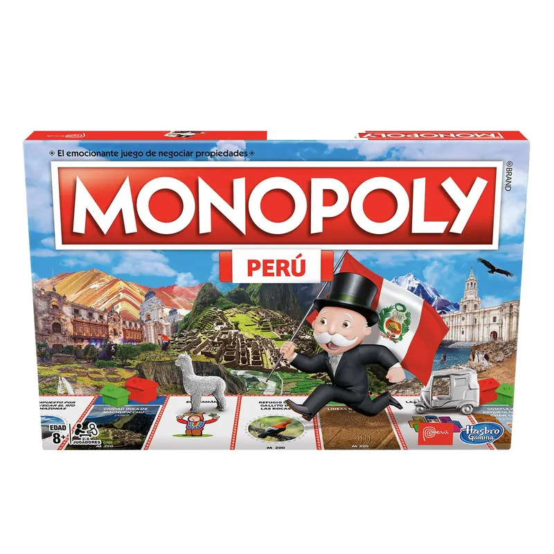 MONOPOLY - Juego de Mesa Monopoly Perú